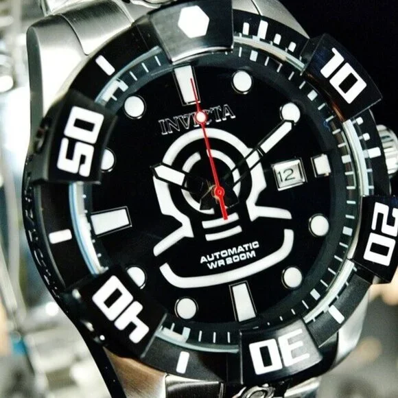 Men's Grand Diver Automatic 46mm Black Watch! New!